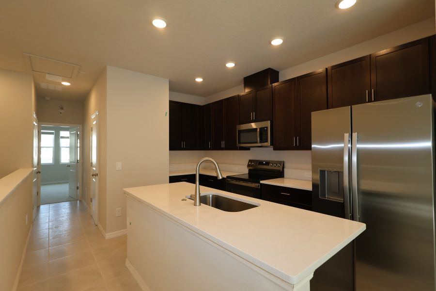Furnished interior view inside a new home in Preserve at The Cays – The Driftwood Series, Daytona Beach (Image 6).