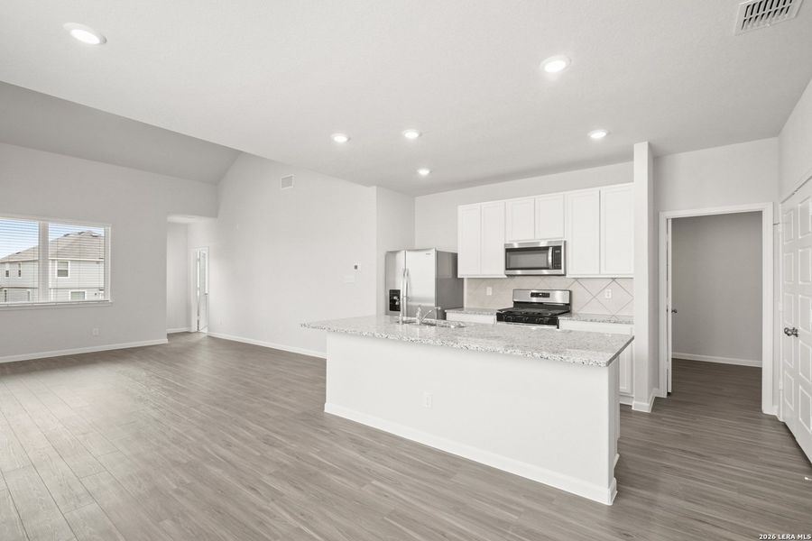Furnished interior view inside a new home in Hickory Ridge, Elmendorf (Image 11).