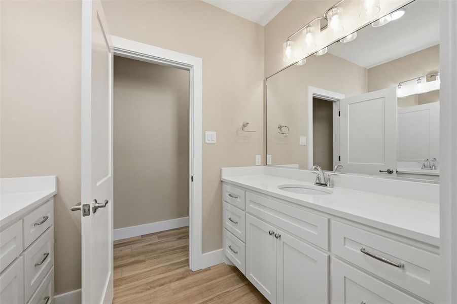 Furnished interior view inside a new home in , Graford (Image 13).