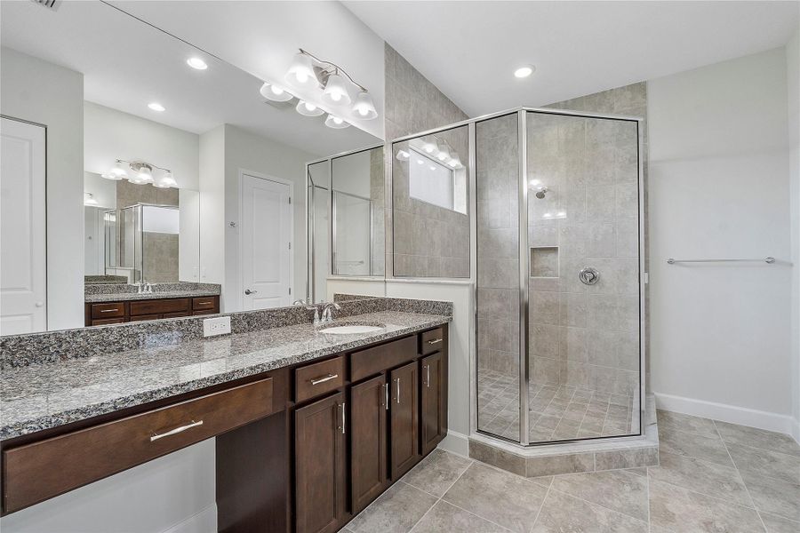 Furnished interior view inside a new home in , Loxahatchee (Image 12).