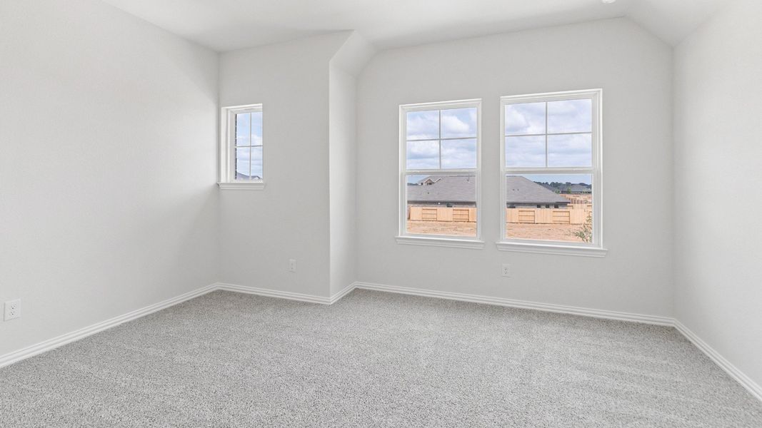 Representative furnished interior of a home built from the Wayfinder by Brightland Homes in Bridgeland Creekland Village, Cypress (Image 15).