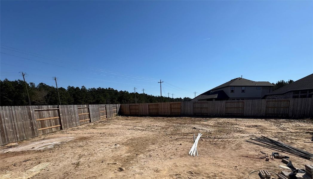 Site preparation for new homesites in The Trails, New Caney (Image 28). Site preparation for new homesites in The Trails, New Caney (Image 28).