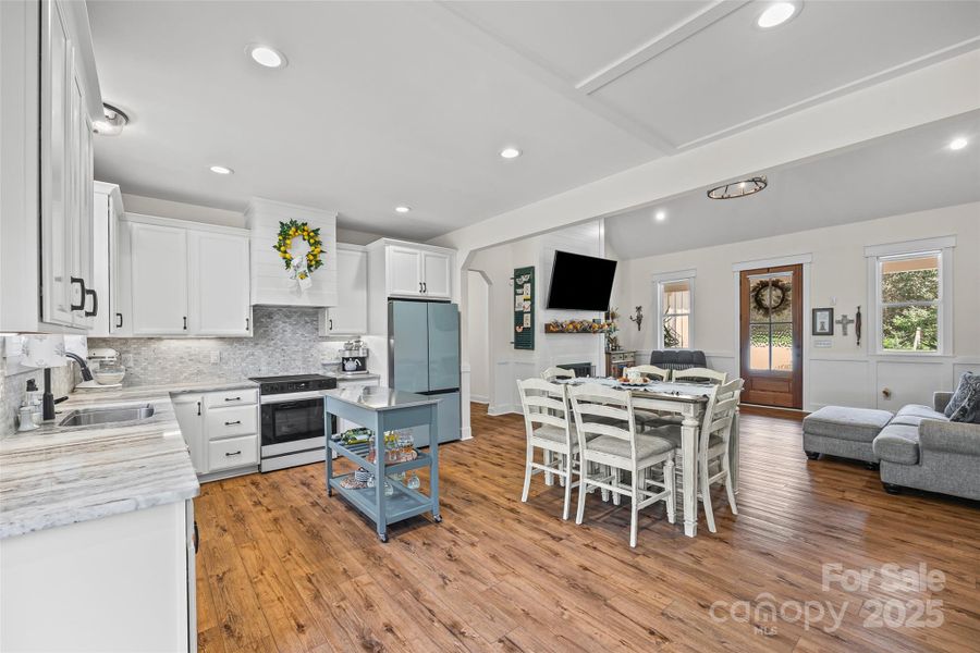 Furnished interior view inside a new home in , Clover (Image 15). Furnished interior view inside a new home in , Clover (Image 15).