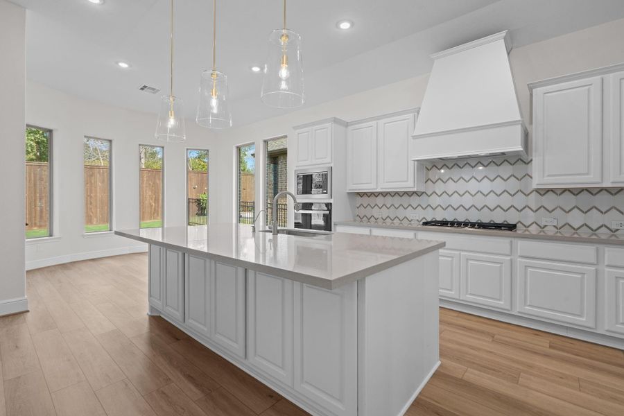 Furnished interior view inside a new home in Chambers Creek, Willis (Image 12).