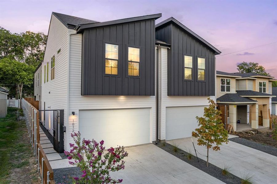 Front exterior of a new home in , Dallas, TX, highlighting curb appeal (Image 23). Front exterior of a new home in , Dallas, TX, highlighting curb appeal (Image 23).