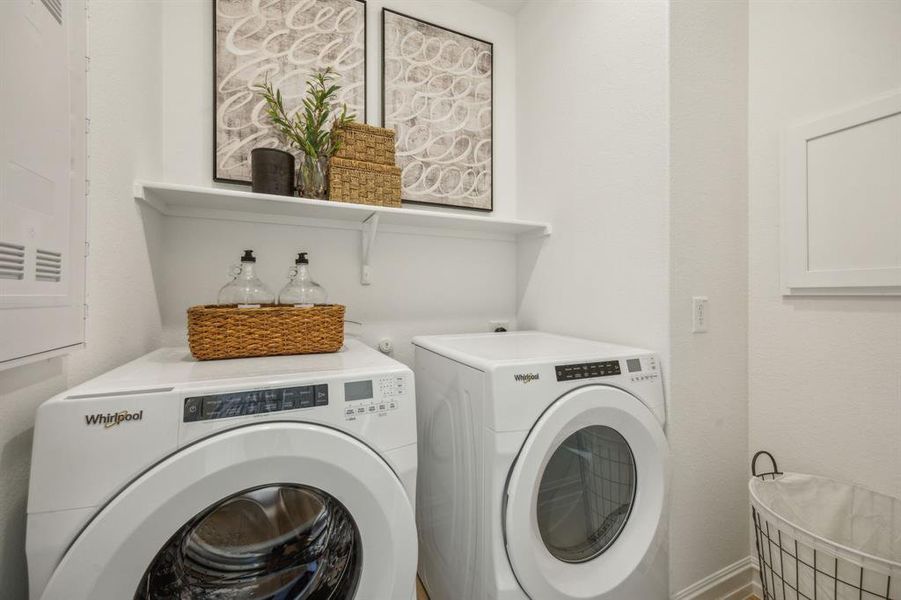 *Model representation. Some features and options may differ - Laundry room