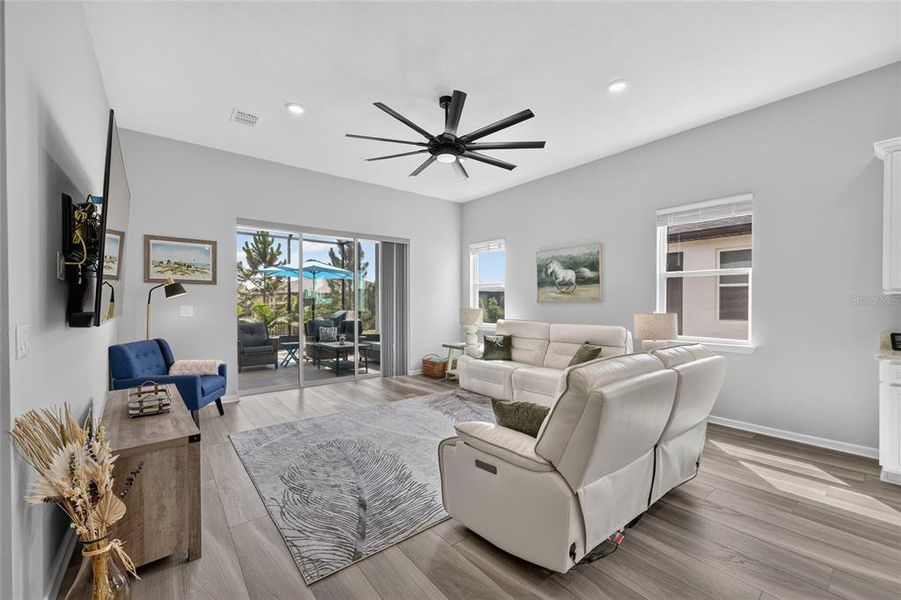 Furnished interior view inside a new home in , Ocala (Image 10).