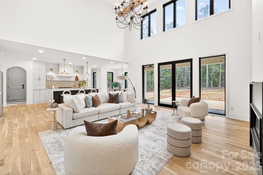 Furnished interior view inside a new home in , Lancaster (Image 5).