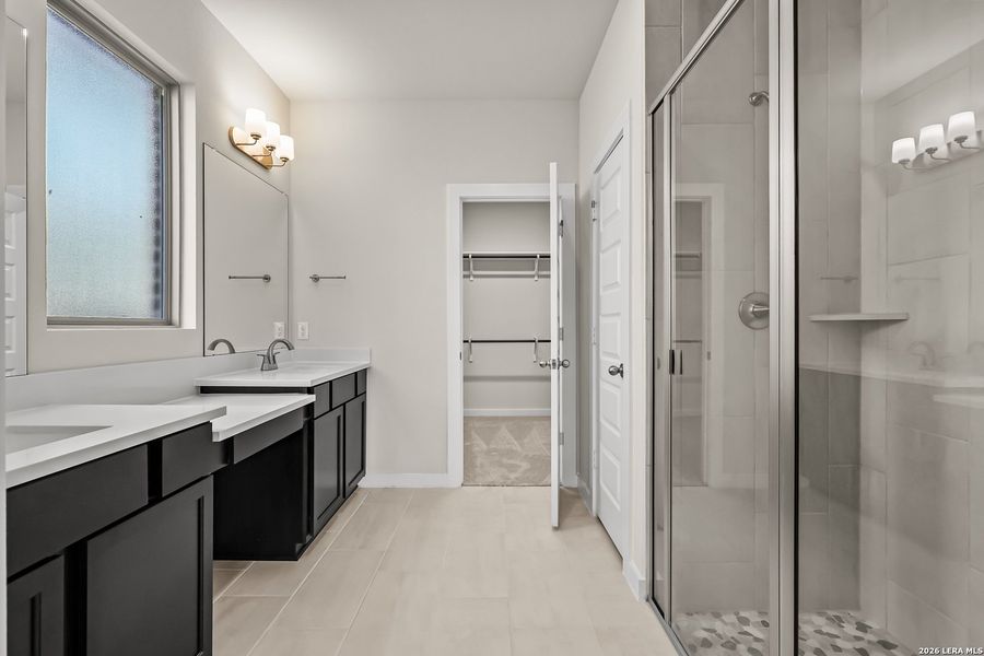 Furnished interior view inside a new home in Stillwater Ranch, San Antonio (Image 10).