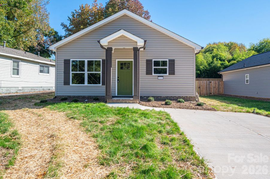 Exterior details and patio area of a home in , Lowell (Image 3).