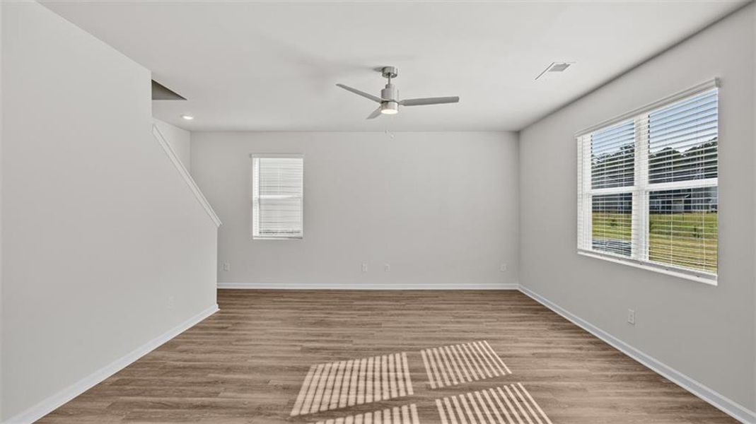 Spacious, unfurnished interior of a new home in Poplar Preserve, Newnan (Image 15). Spacious, unfurnished interior of a new home in Poplar Preserve, Newnan (Image 15).