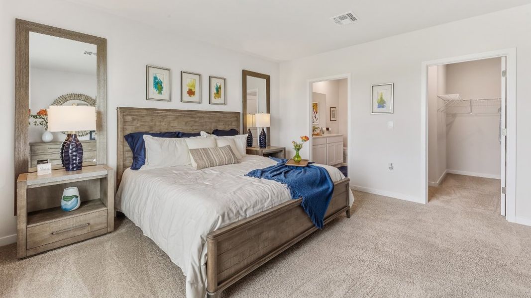 Furnished interior view inside a new home in Sea Cove, Punta Gorda (Image 10).