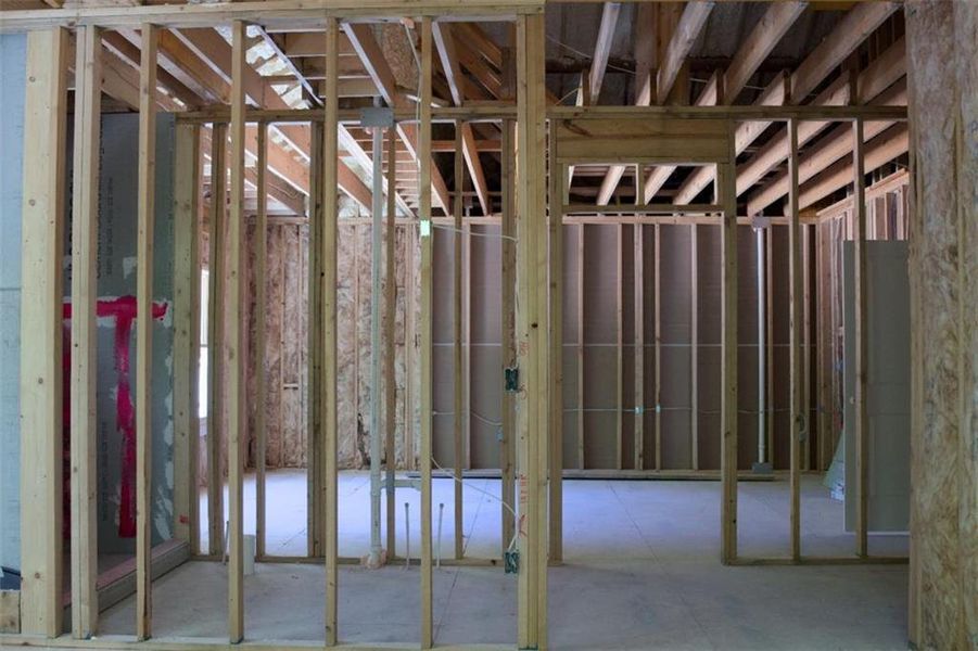 In-progress construction of a new home in , Roswell, GA (Image 46). In-progress construction of a new home in , Roswell, GA (Image 46).