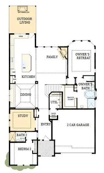 The success of a floor plan is the way you can move through it…You’ll be amazed at how well this home lives…We call it traffic patterns.