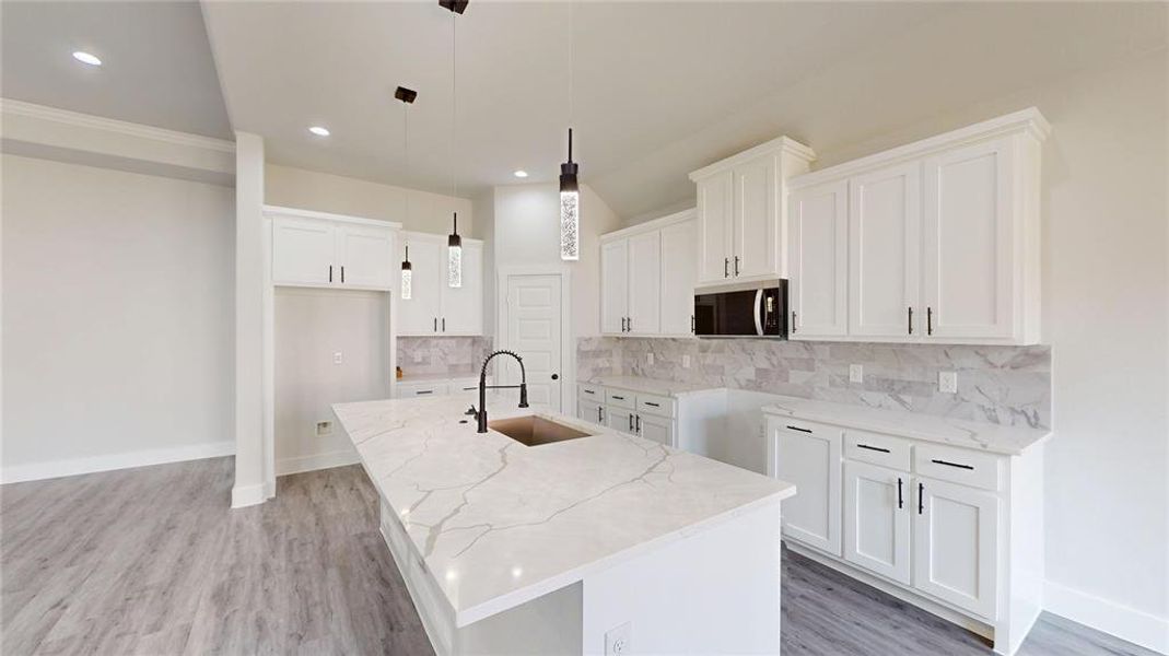 Furnished interior view inside a new home in , Fort Worth (Image 10). Furnished interior view inside a new home in , Fort Worth (Image 10).