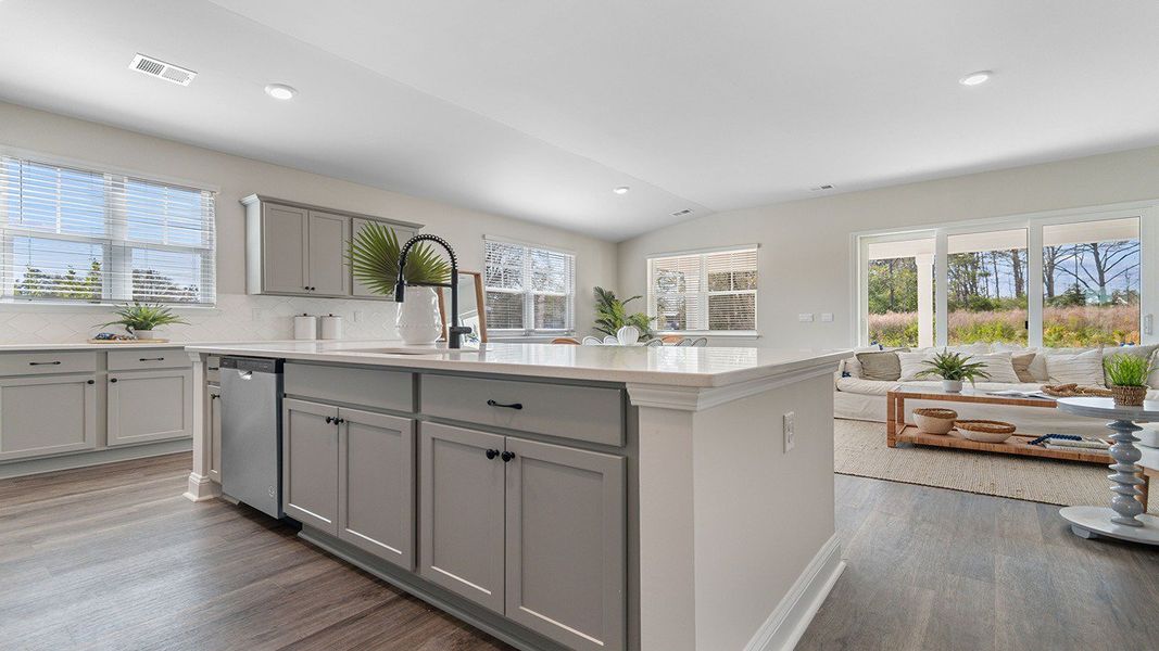 Furnished interior view inside a new home in The Bluffs at Mill Creek, Florence (Image 5).