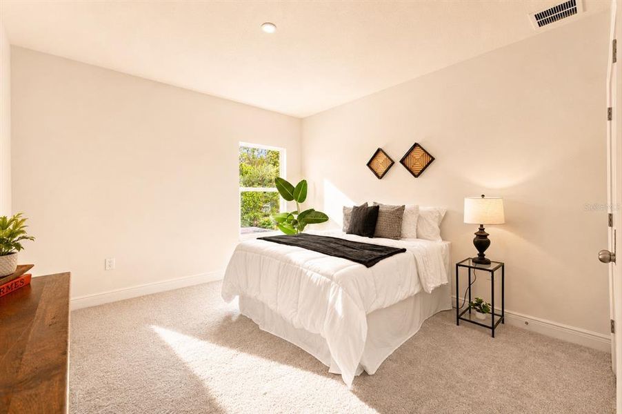 Furnished interior view inside a new home in , Tampa (Image 58).