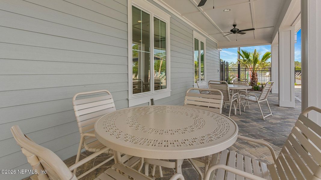 Exterior details and patio area of a home in , Jacksonville (Image 3).