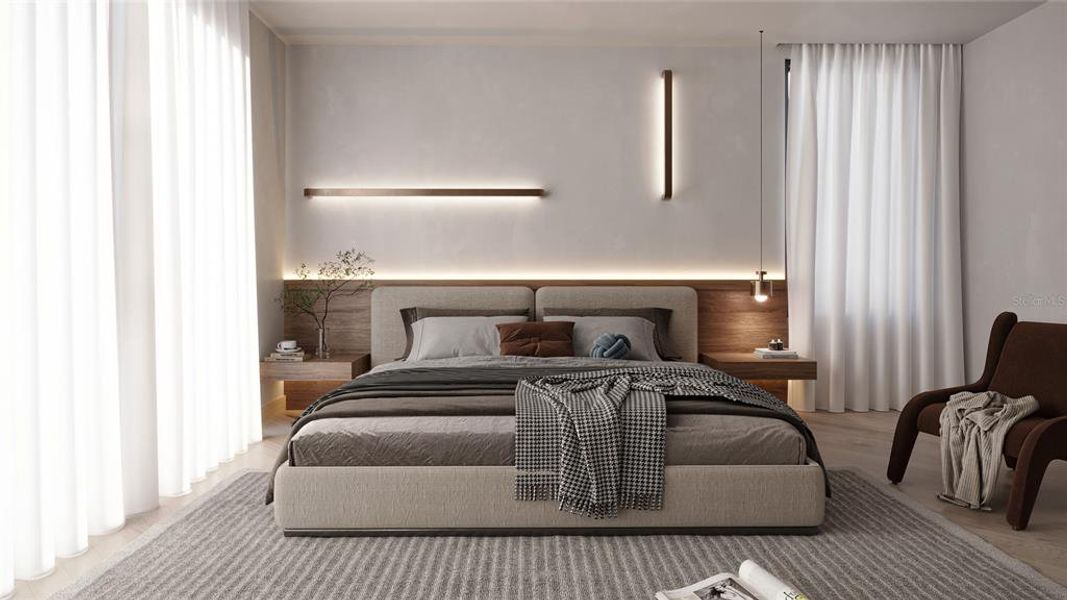 Furnished interior view inside a new home in , Punta Gorda (Image 4).