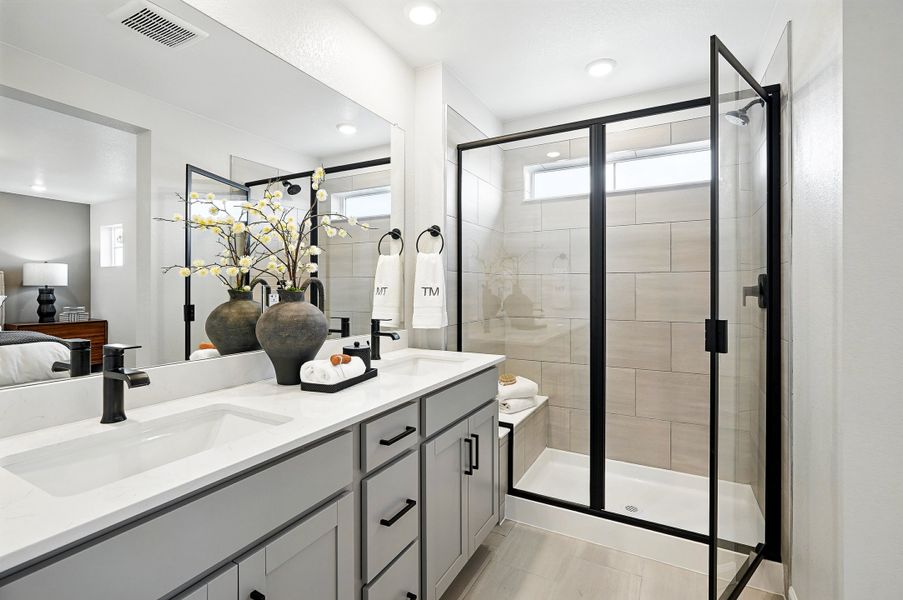 Furnished interior view inside a new home in Parterre, Thornton (Image 5).