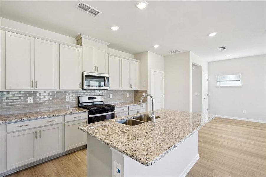 Furnished interior view inside a new home in Martin Springs - Reserve Series, Lawrenceville (Image 5). Furnished interior view inside a new home in Martin Springs - Reserve Series, Lawrenceville (Image 5).
