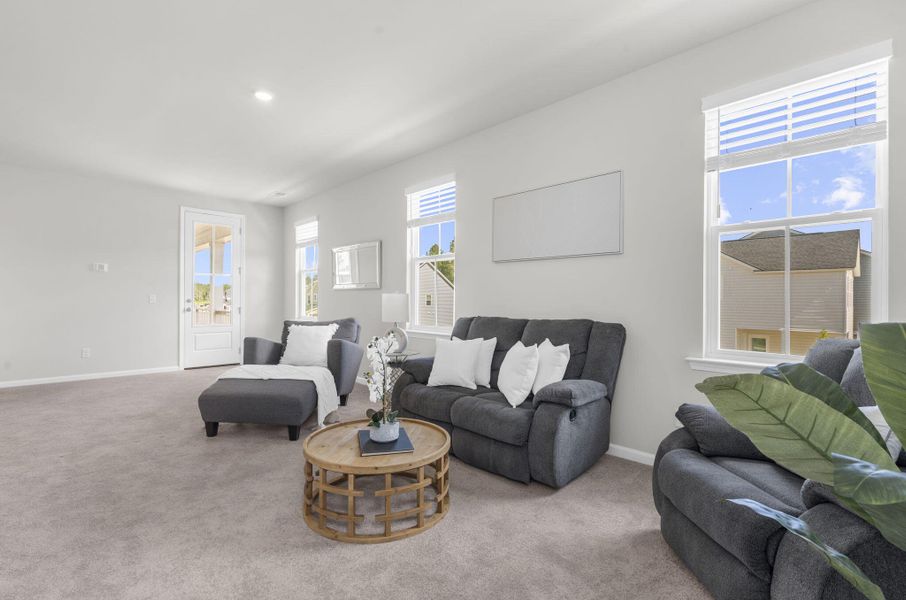 Furnished interior view inside a new home in , Summerville (Image 8).