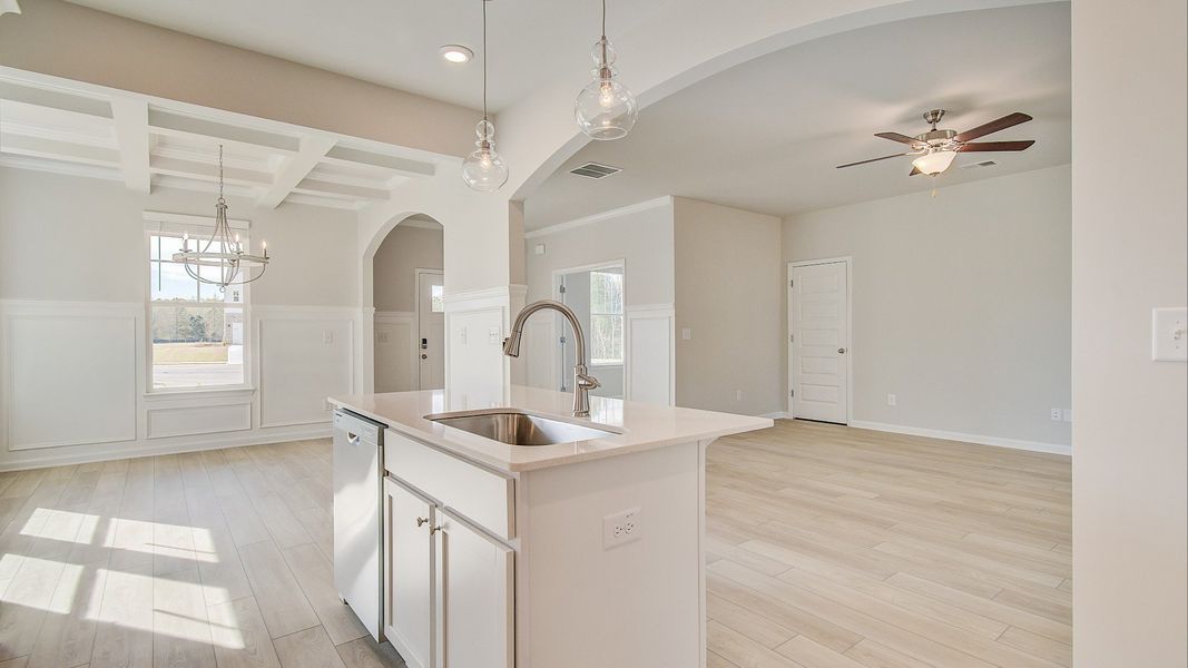 Furnished interior view inside a new home in Copperfield, Locust Grove (Image 12).