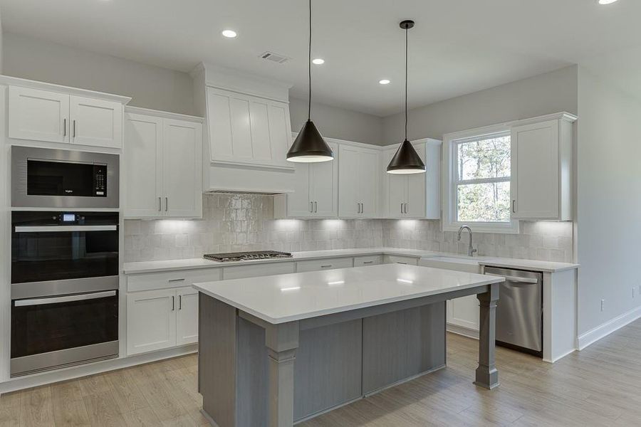 Furnished interior view inside a new home in , Buford (Image 12).