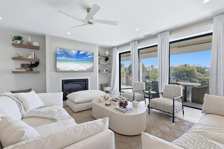 Furnished interior view inside a new home in , Anna Maria (Image 11).
