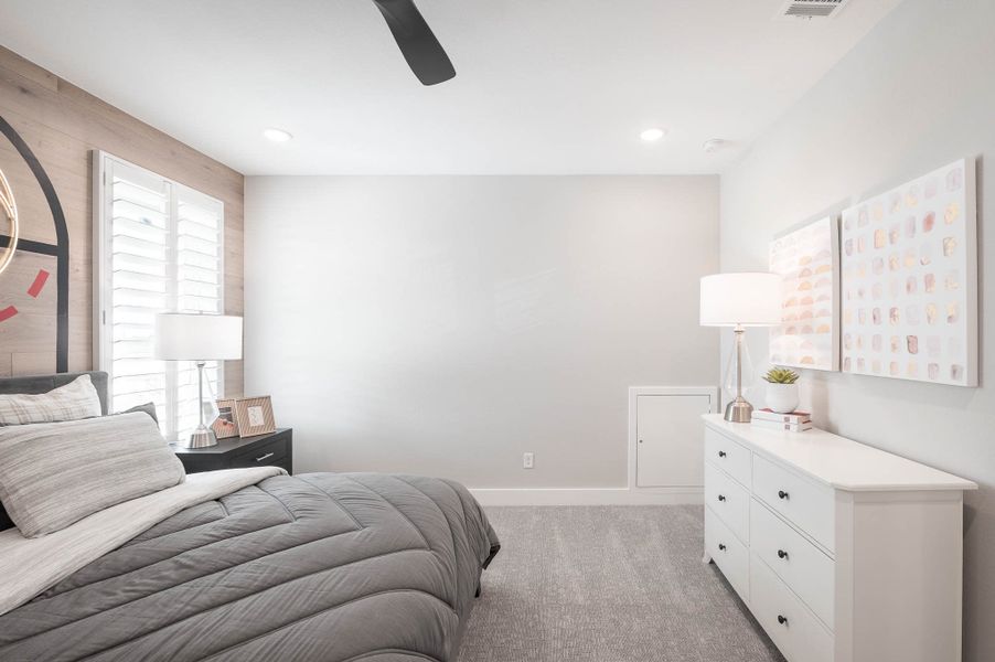 Representative furnished interior of a home built from the Casoria by Tri Pointe Homes in The Estates at James Lane, Fulshear (Image 55).