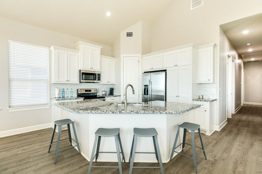 Furnished interior view inside a new home in , Surfside Beach (Image 3). Furnished interior view inside a new home in , Surfside Beach (Image 3).