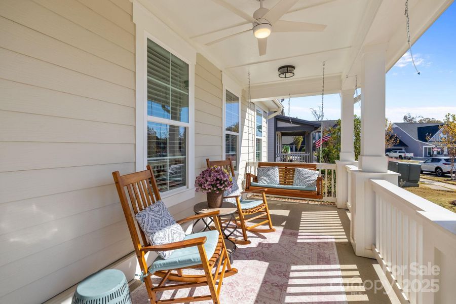 Exterior details and patio area of a home in Riverwalk, Rock Hill (Image 24).