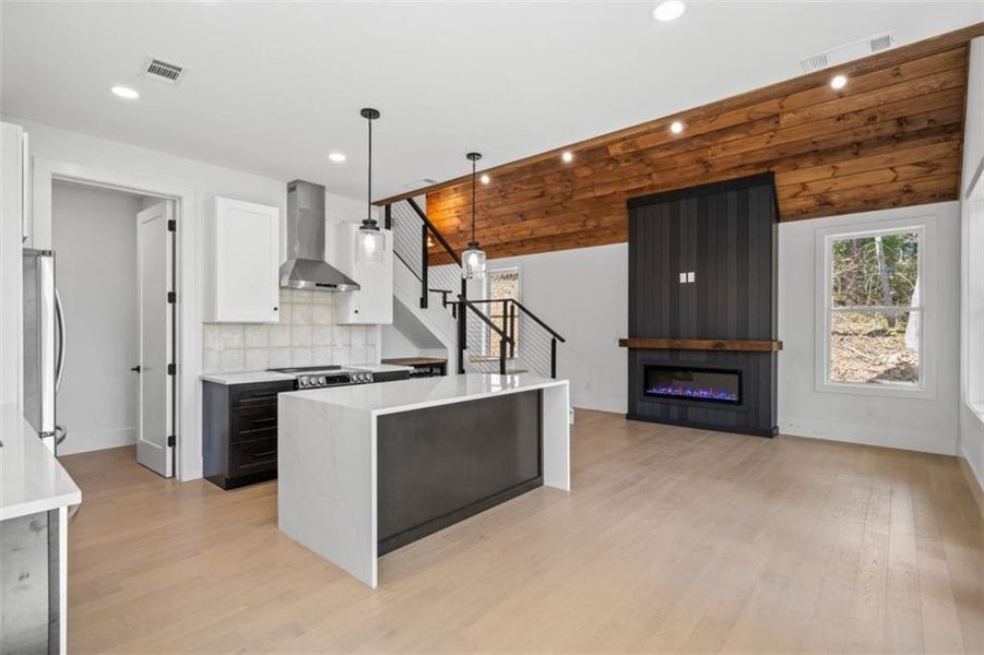 Furnished interior view inside a new home in , Ellijay (Image 15).