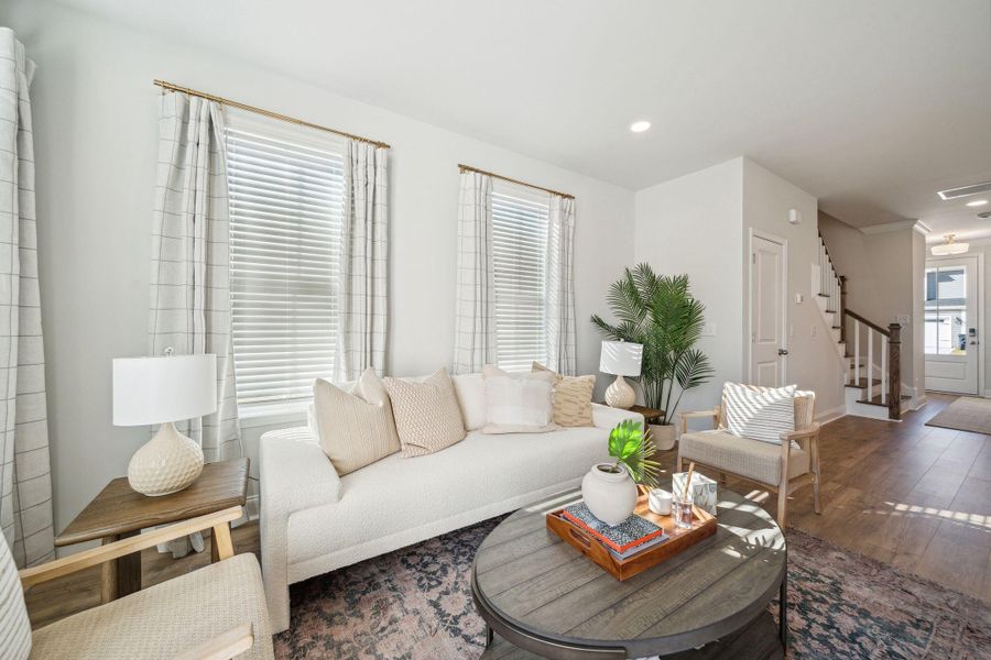 Furnished interior view inside a new home in Lakeview Commons, Goose Creek (Image 31).