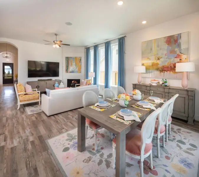 Representative Dining Room - some options shown