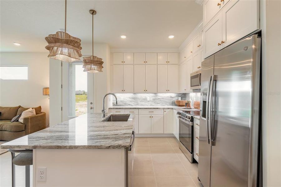 Furnished interior view inside a new home in , New Smyrna Beach (Image 12).