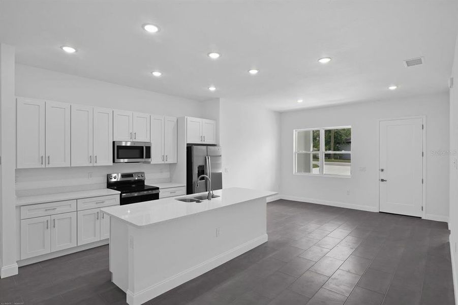 Furnished interior view inside a new home in , Rotonda West (Image 9). Furnished interior view inside a new home in , Rotonda West (Image 9).