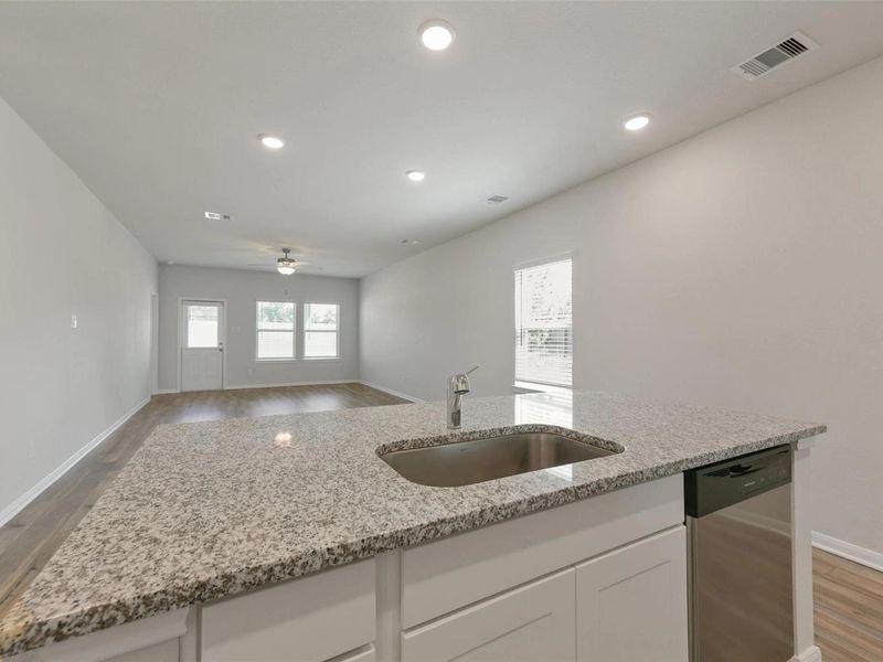 Furnished interior view inside a new home in The Villages at WestPointe, Dayton (Image 14).