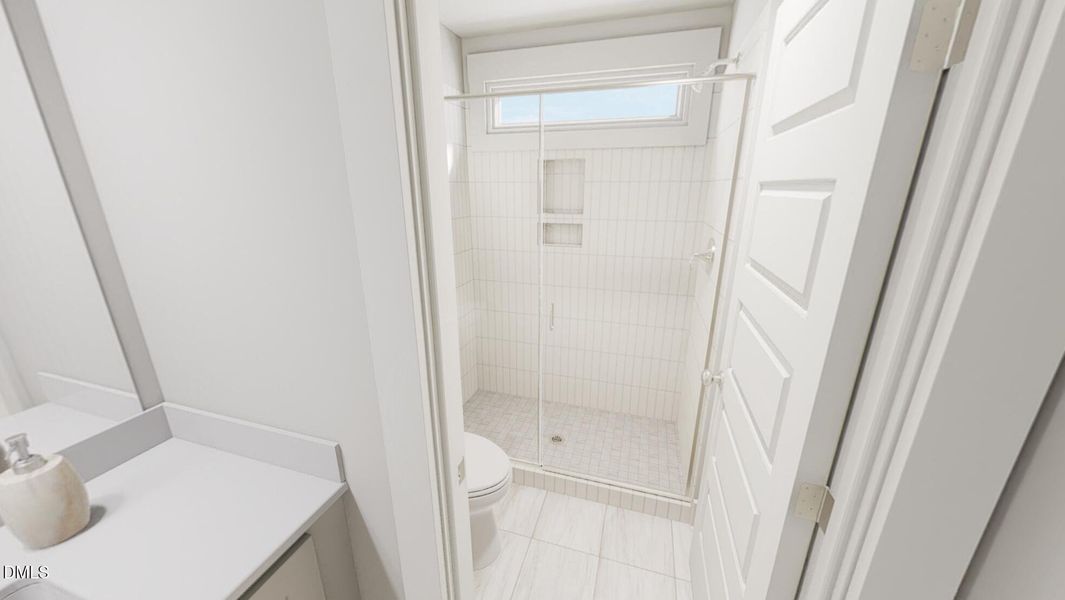Primary shower rendering