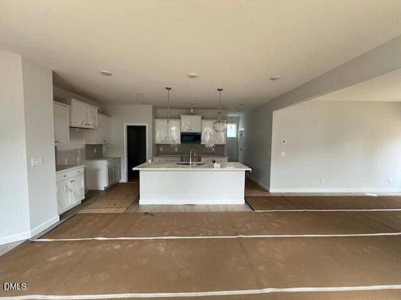 In-progress construction of a new home in Gregory Village, Lillington, NC (Image 34).