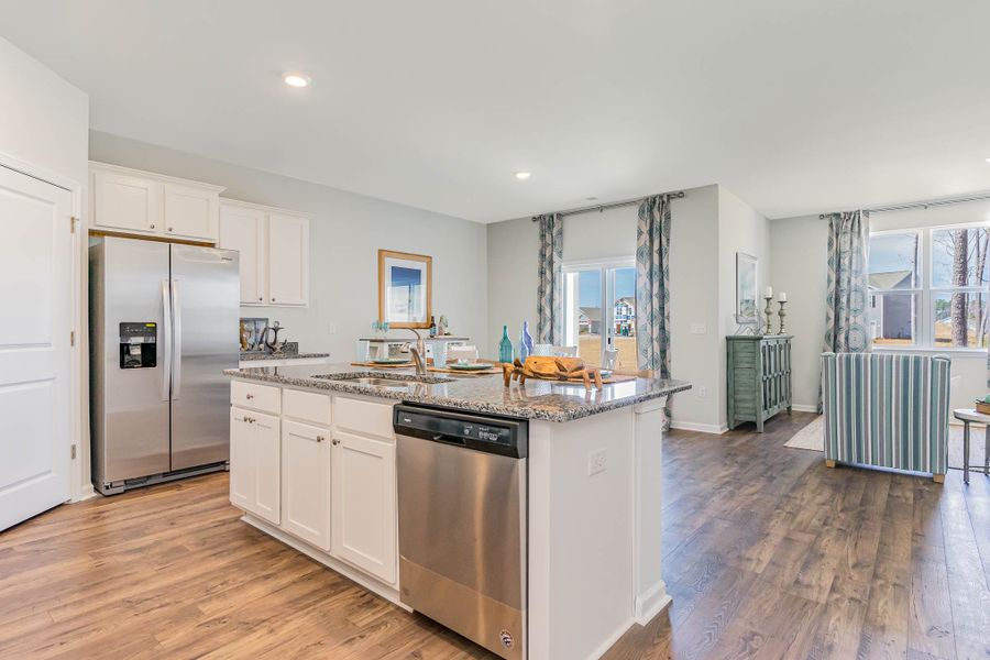 Representative furnished interior of a home built from the Cali by D.R. Horton in The Pines at New Hampstead, Savannah (Image 10). Representative furnished interior of a home built from the Cali by D.R. Horton in The Pines at New Hampstead, Savannah (Image 10).