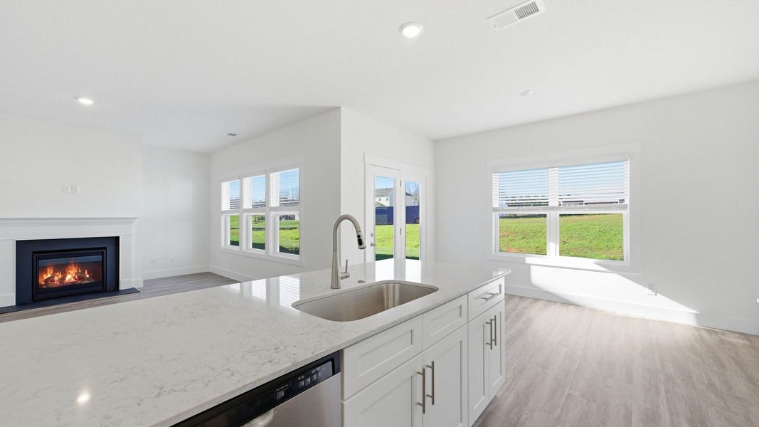 Furnished interior view inside a new home in Fieldcrest Acres, Blountville (Image 7).