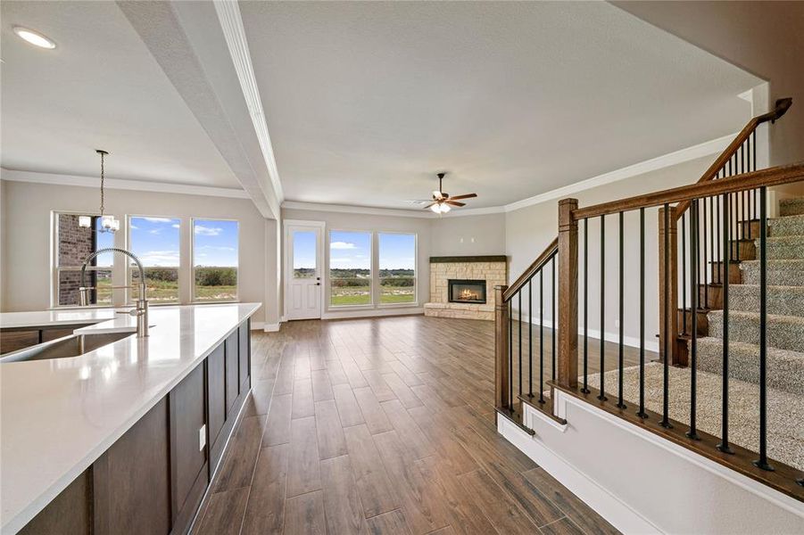 Spacious, unfurnished interior of a new home in Eagle Ridge Estates, Weatherford (Image 34). Spacious, unfurnished interior of a new home in Eagle Ridge Estates, Weatherford (Image 34).