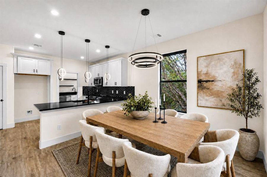 Furnished interior view inside a new home in , Granbury (Image 10).