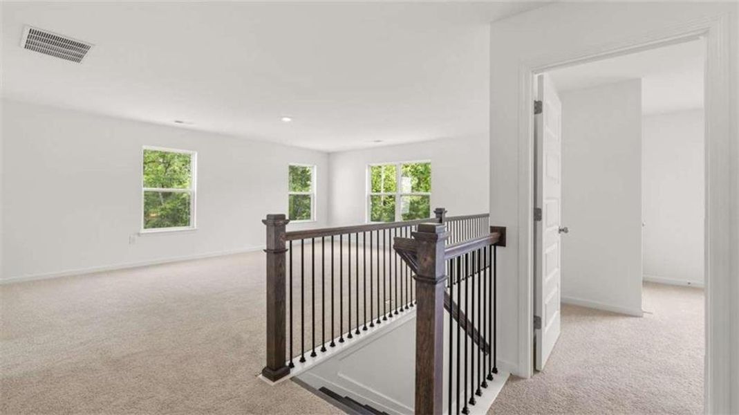 Spacious, unfurnished interior of a new home in Water Oak Estates, Lawrenceville (Image 22). Spacious, unfurnished interior of a new home in Water Oak Estates, Lawrenceville (Image 22).
