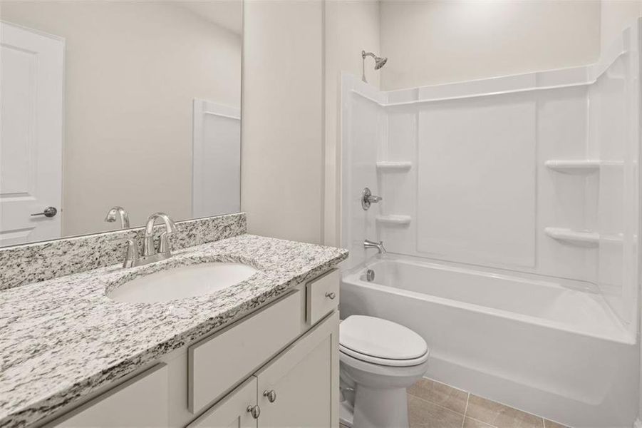 Furnished interior view inside a new home in Soleil Summit Chase, Snellville (Image 33).