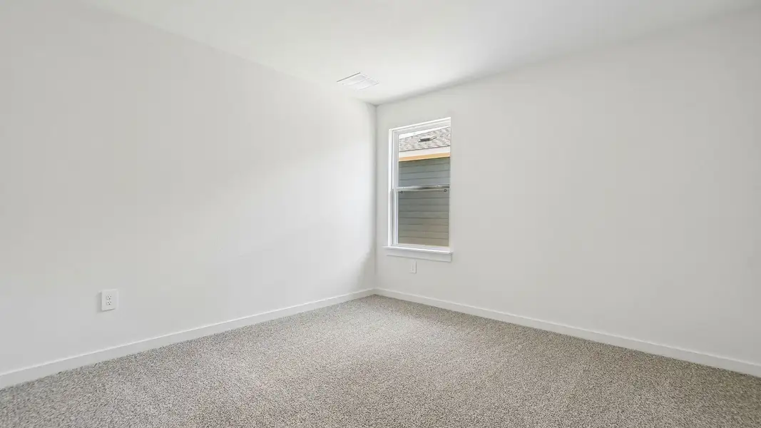 Spacious, unfurnished interior of a new home in Trails at Wildhorse, Austin (Image 24).