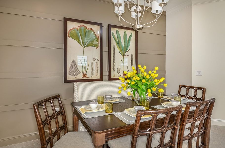 Furnished interior view inside a new home in Grand Palm, Venice (Image 11).