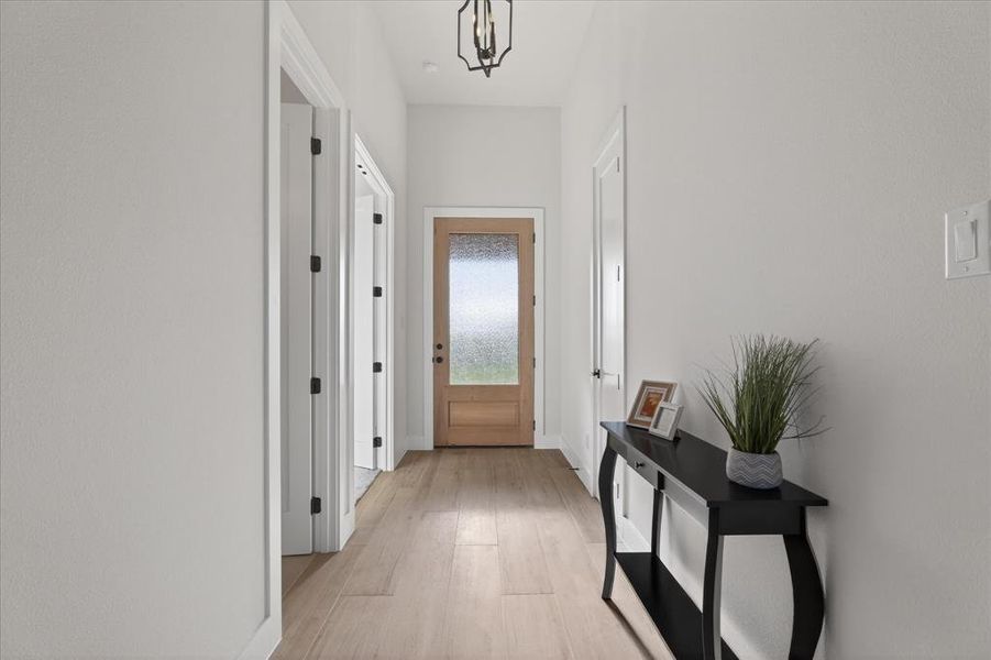 Furnished interior view inside a new home in , Celeste (Image 5).