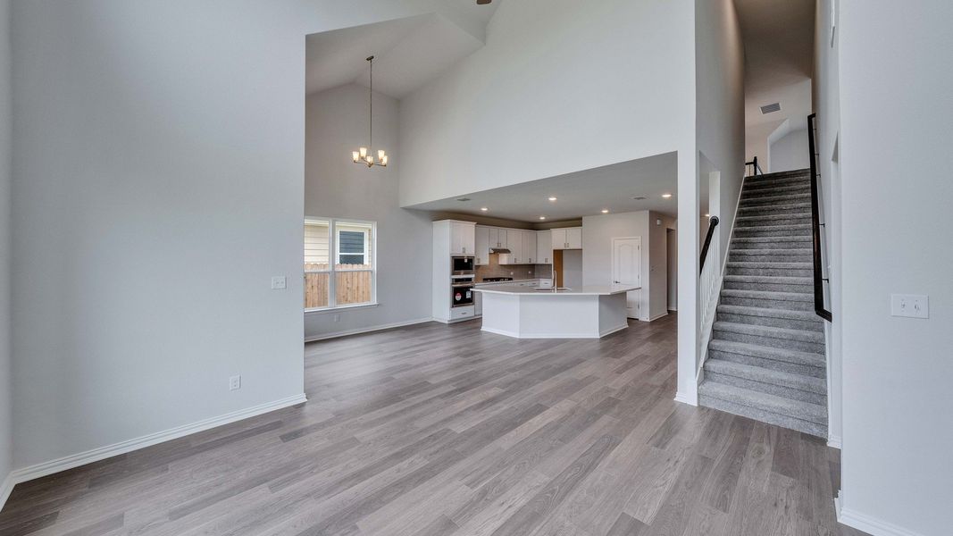 Furnished interior view inside a new home in Spring Creek, Taylor (Image 7).